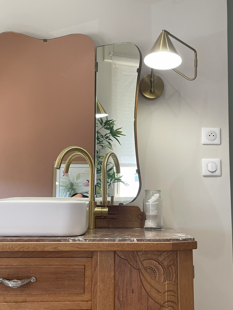 meuble de salle de bain détourné