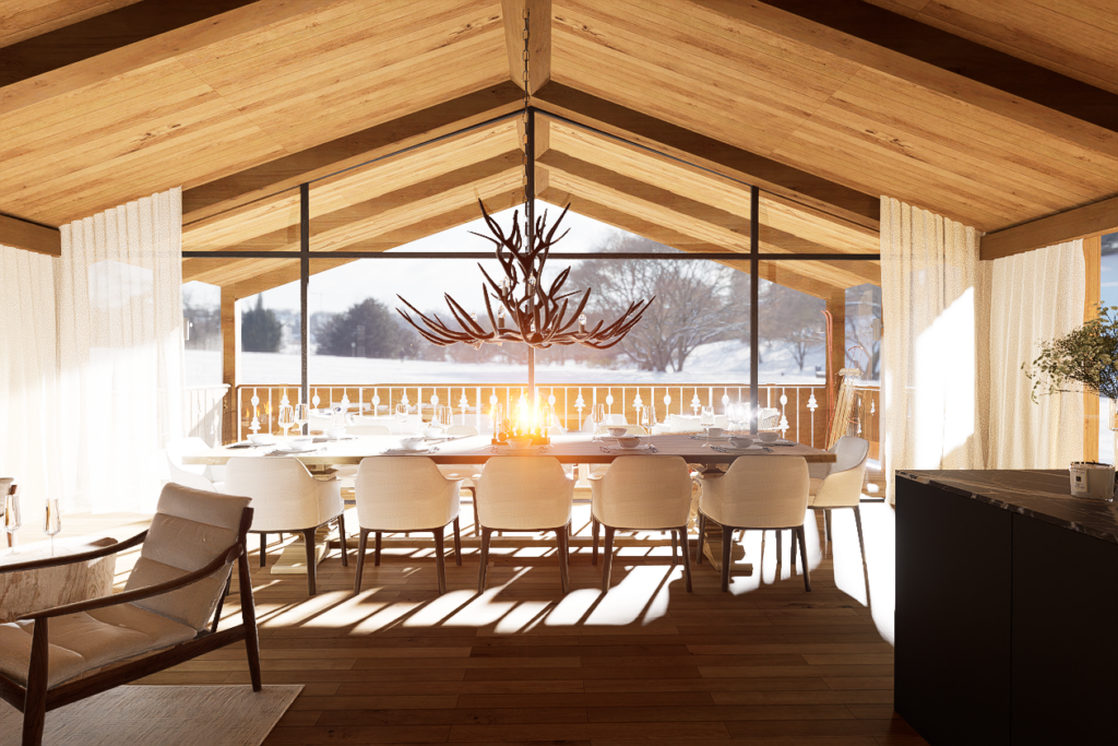 décoration chalet luxe