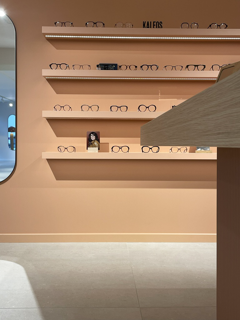 mur de lunettes tendance chloe